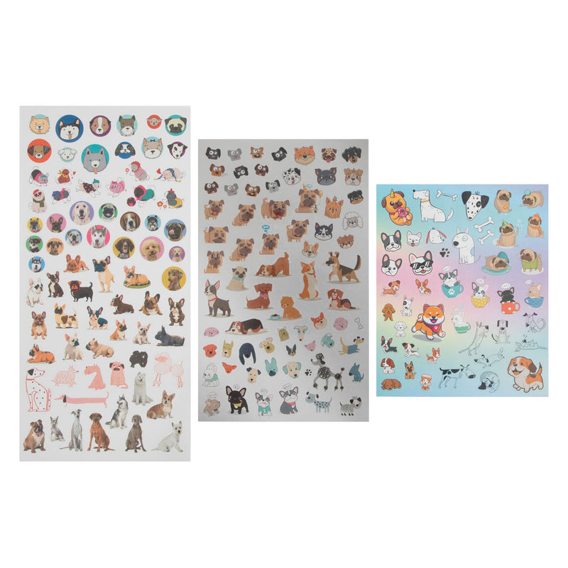 Load image into Gallery viewer, Creative craft group stickerset honden, 100st.
