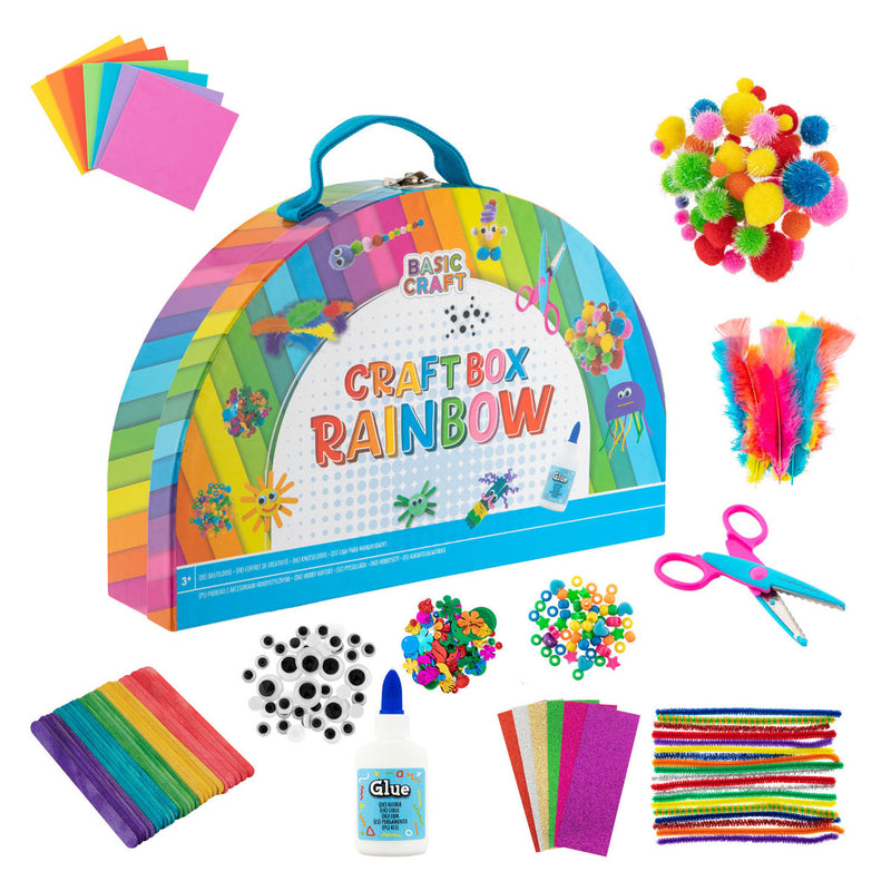 Load image into Gallery viewer, Creative craft group knutselbox regenboog
