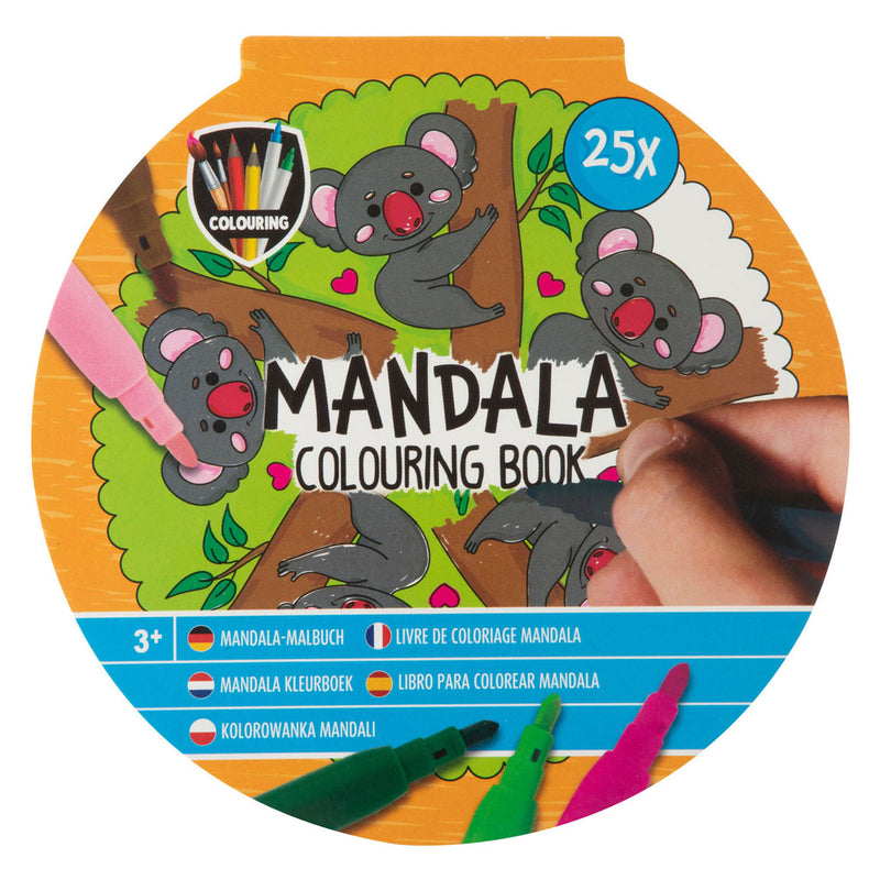 Load image into Gallery viewer, Creative craft group mandala kleurboek, 25 kleurplaten
