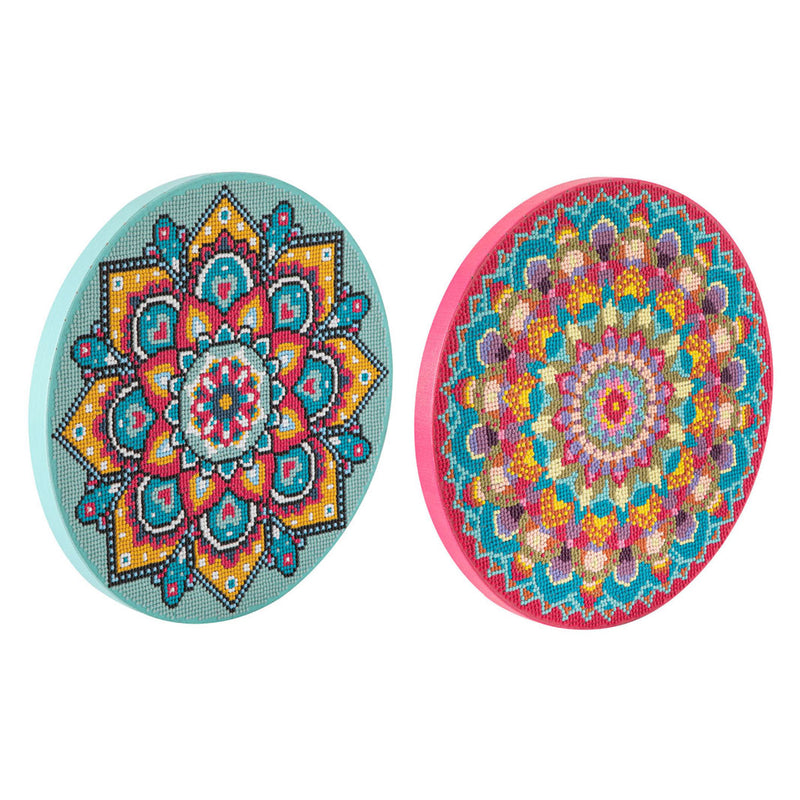 Load image into Gallery viewer, Creative craft group diamond painting mandala canvas, 30cm
