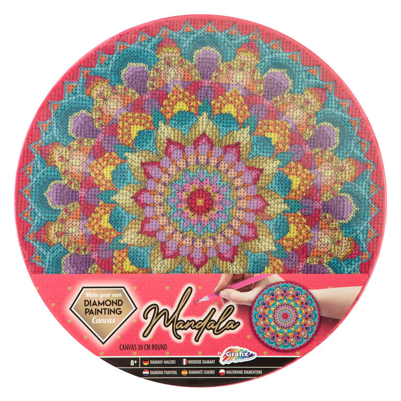 Load image into Gallery viewer, Creative craft group diamond painting mandala canvas, 30cm

