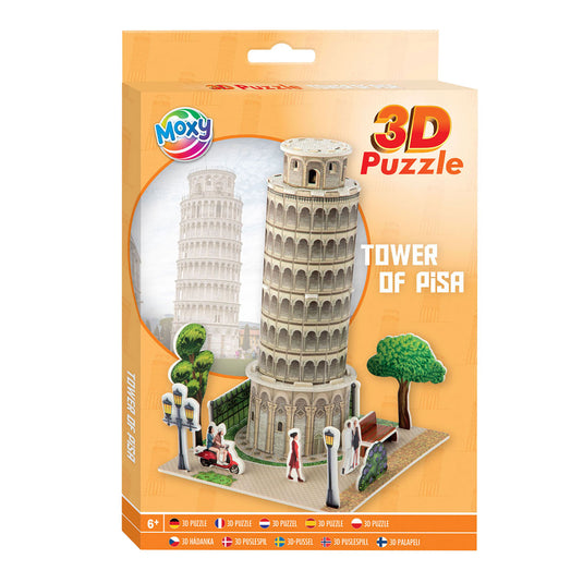 Creative craft group 3d foam puzzel toren van pisa