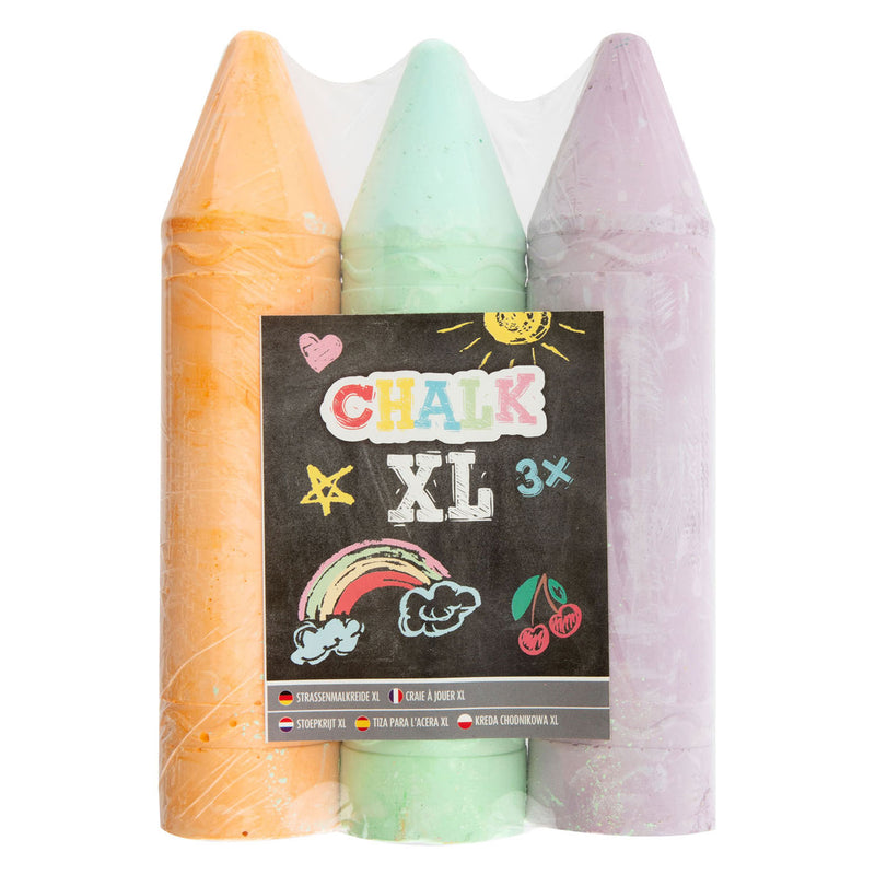 Load image into Gallery viewer, Creative craft group stoepkrijt kleur xl, 3st.
