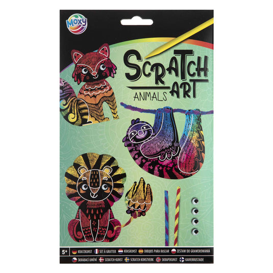 Creative craft group maak je eigen scratch kunst