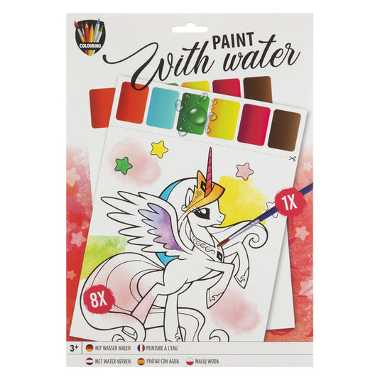 Creative craft group schilderen met water thema, 9dlg.