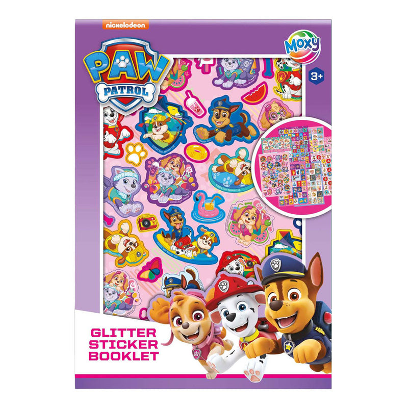 Chargez l'image dans la visionneuse de la galerie, Moxy paw patrol glitter stickerboek - a5
