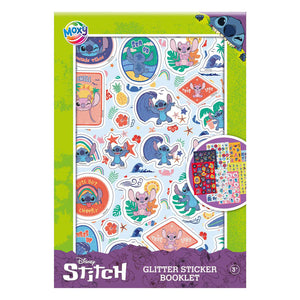 Creative craft group glitter stickerboek a5 - stitch