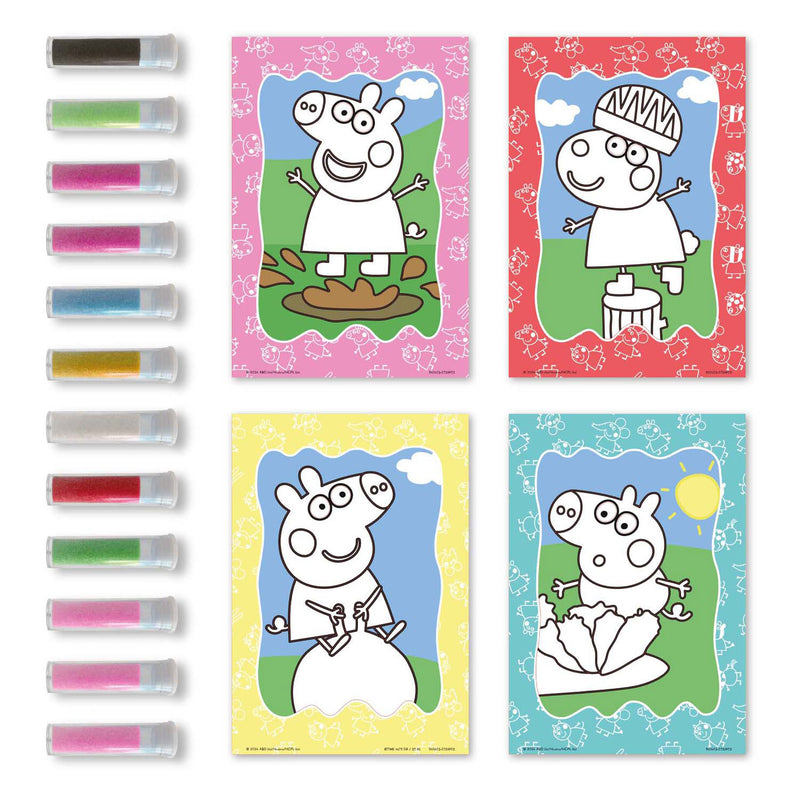 Load image into Gallery viewer, Creative craft group peppa pig zand schilderen, 16dlg.
