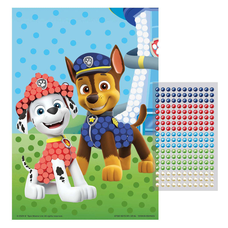 Load image into Gallery viewer, Moxy paw patrol bead art - a5 formaat
