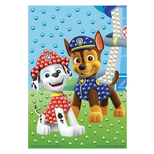 Moxy paw patrol bead art - a5 formaat
