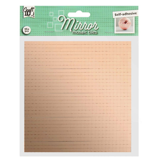 Creative craft group zelfklevende mozaïek spiegel steentjes, 960st.