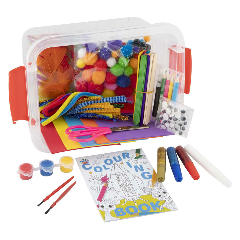 Load image into Gallery viewer, Creative craft group knutseldoos met knutselmateriaal divers, 240dlg.
