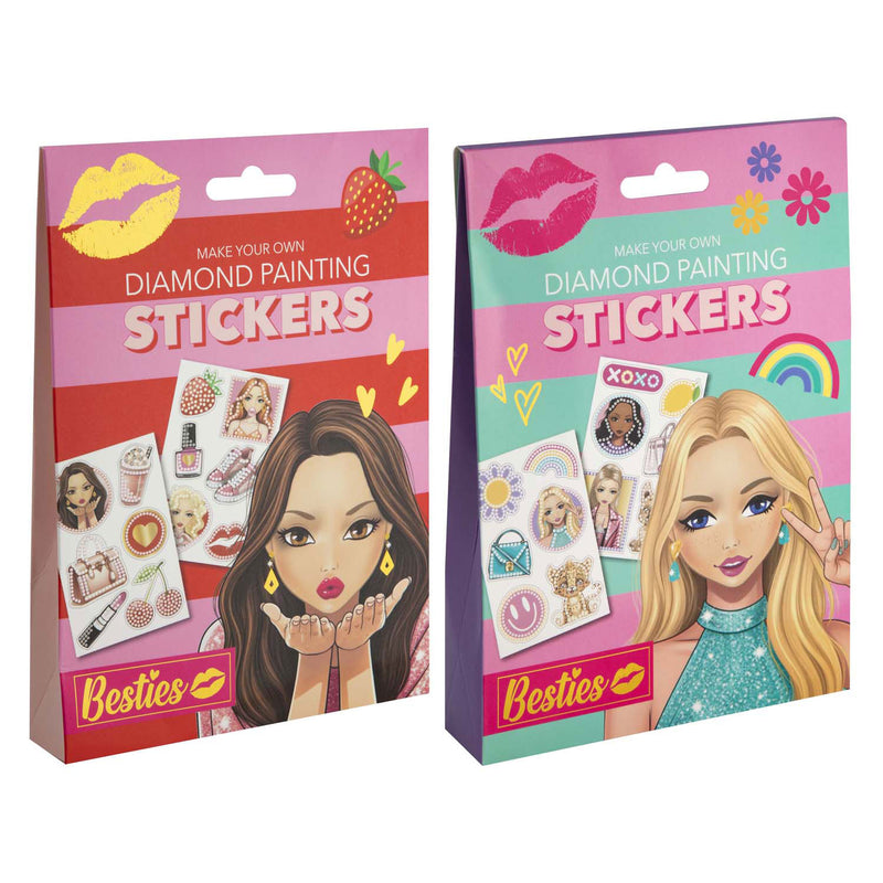 Load image into Gallery viewer, Creative craft group besties diamond painting stickers, 12dlg.
