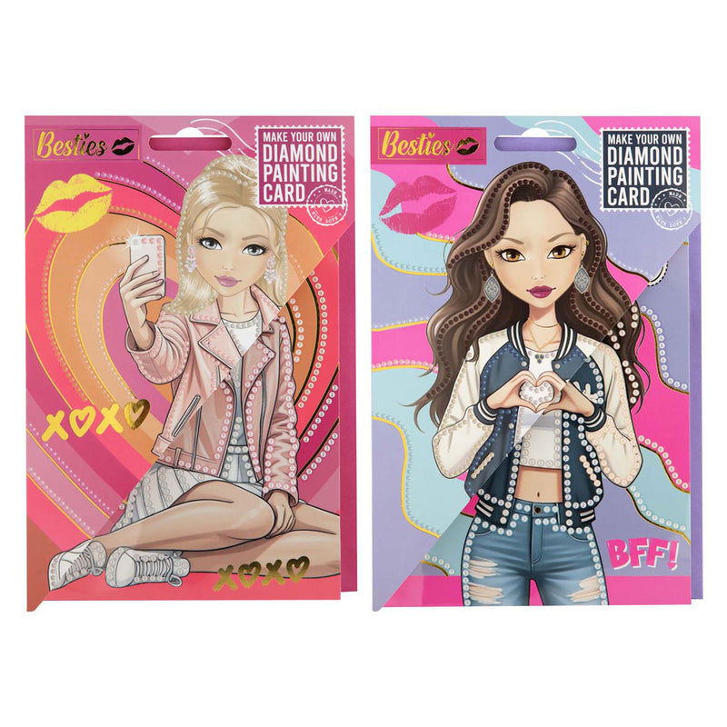 Load image into Gallery viewer, Creative craft group diamond painting kaart en envelope 18x12,5cm
