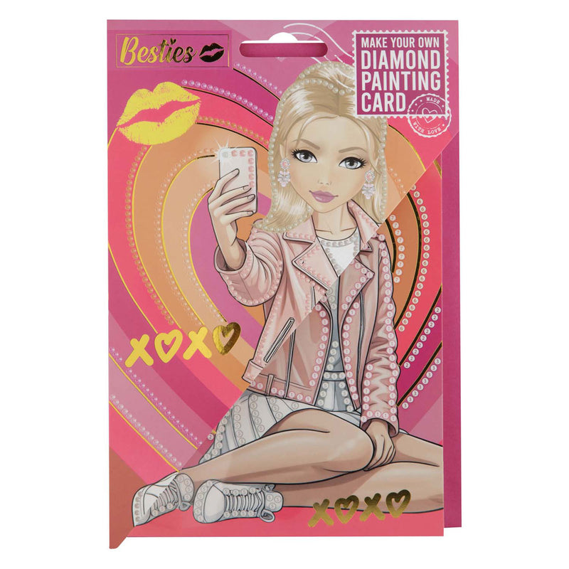 Load image into Gallery viewer, Creative craft group diamond painting kaart en envelope 18x12,5cm
