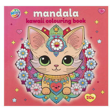 Creative craft group mandala kawaii kleurboek - 20 vellen