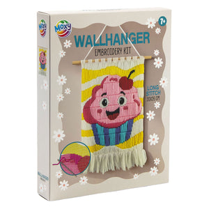 Moxy wandhanger borduurset lange steek