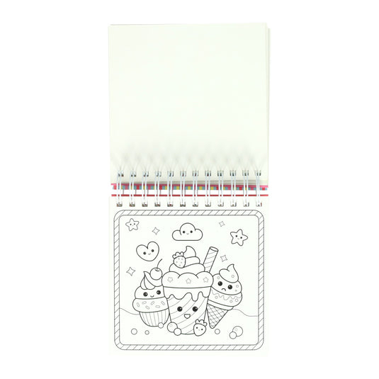 Moxy diamond painting kleurboek 16x16cm assorti