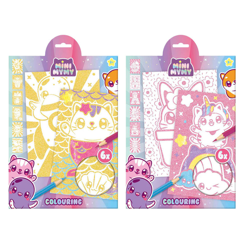 Chargez l'image dans la visionneuse de la galerie, Creative craft group mini mymy glitter kleurpapier a4
