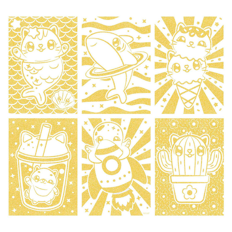 Chargez l'image dans la visionneuse de la galerie, Creative craft group mini mymy glitter kleurpapier a4
