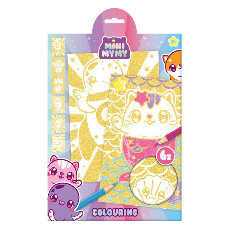 Chargez l'image dans la visionneuse de la galerie, Creative craft group mini mymy glitter kleurpapier a4
