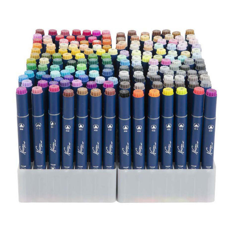 Load image into Gallery viewer, Creative craft group nassau fine art dual markers - 168st.
