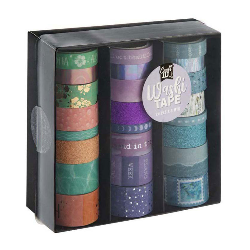 Chargez l'image dans la visionneuse de la galerie, Creative craft group washi tape 3m - 24st.
