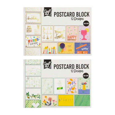 Creative craft group postkaarten 17,6x12,5cm - 12 designs