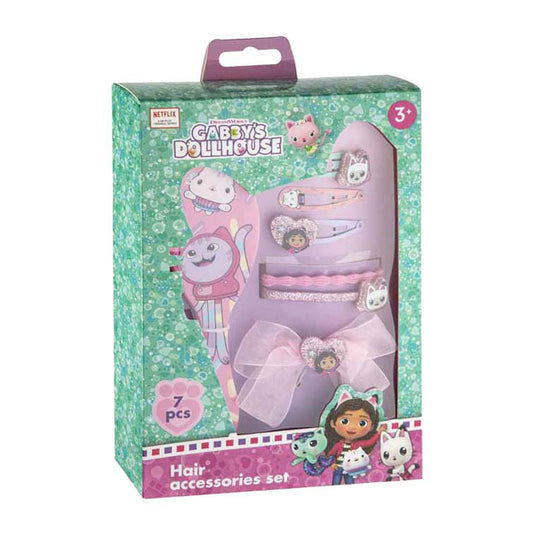 Creative craft group gabby's poppenhuis haaraccessoires set - 7st.
