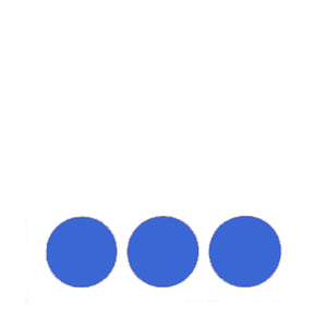 Vaessen creative • confetti rondjes 14 gr. blauw