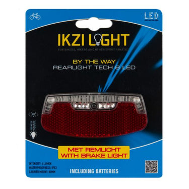 Ikzi achterlicht 6-led auto + remlicht by the way batterij