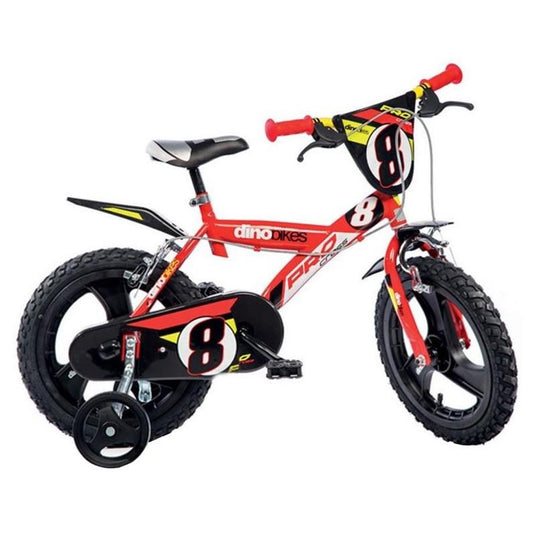 Dino bikes dino jongensfiets pro cross 16 inch rood zwart