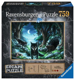 Ravensburger escape puzzle 7 curse of the wolves - 759 stukjes