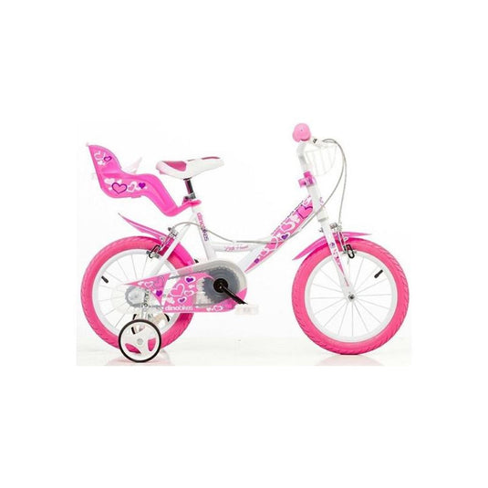 Dino bikes dino meisjesfiets little heart 16 inch