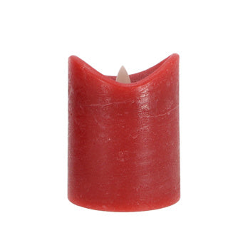 Load image into Gallery viewer, Daily home led kaars 7,5x10 cm rood | 4 stuks
