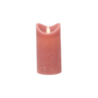 ギャラリービューアに画像をロードする, Daily home led kaars 7,5x15 cm roze | 4 stuks
