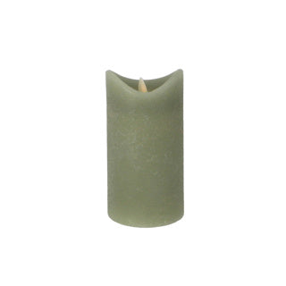 Load image into Gallery viewer, Daily home led kaars 7,5x15 cm groen | 4 stuks
