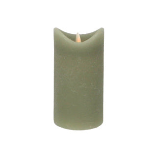 Load image into Gallery viewer, Daily home led kaars 7,5x15 cm groen | 4 stuks
