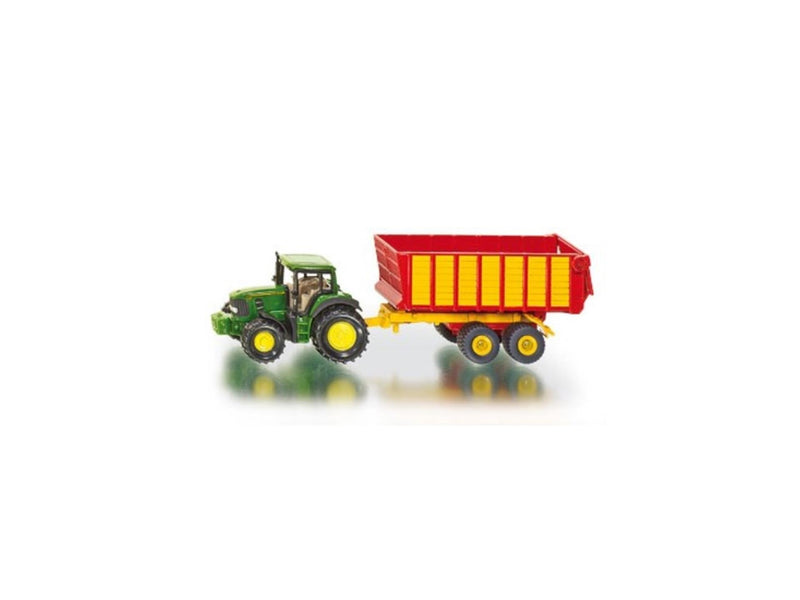 Load image into Gallery viewer, Siku 1650 john deere met kuilwagen
