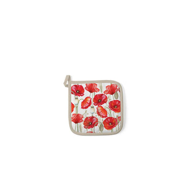 Ambiente pannenlap poppy all over wit