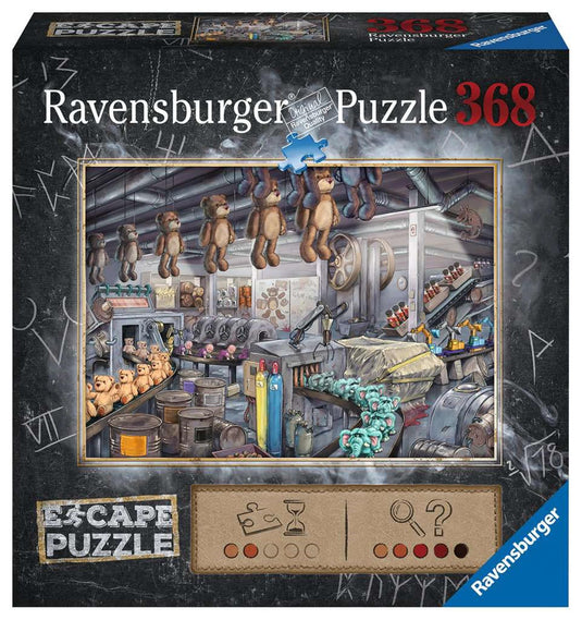 Ravensburger escape speelgoedfabriek