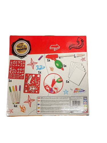 Grafix air brush fun 2-in-1 marker