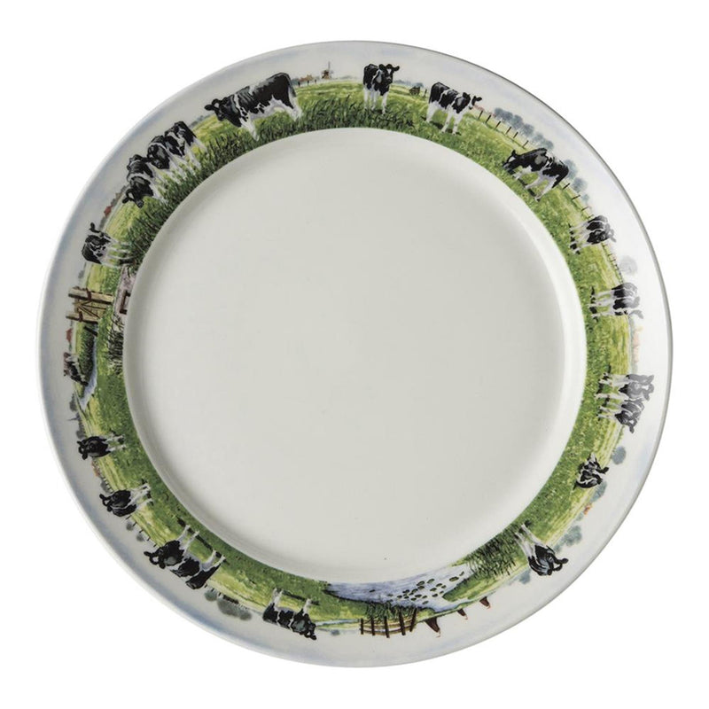 Cargue la imagen en el visor de la galería, Wiebe van der zee bord ø25cm doos a 6 stuks porselein
