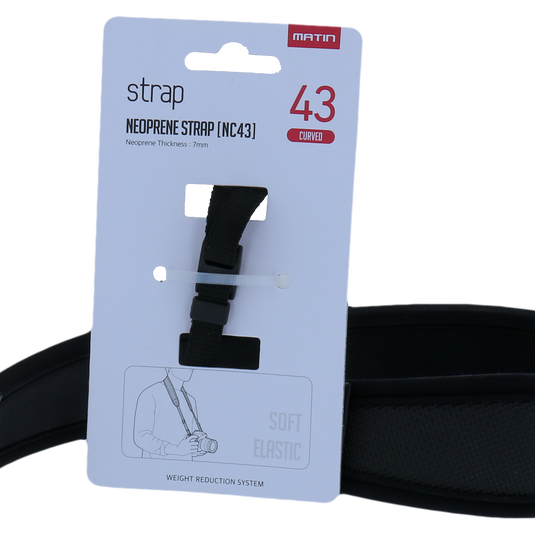 Matin riem de luxe rond neoprene 43 mm m-6780h