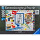 Ravensburger puzzel 1000pcs eames design spectrum