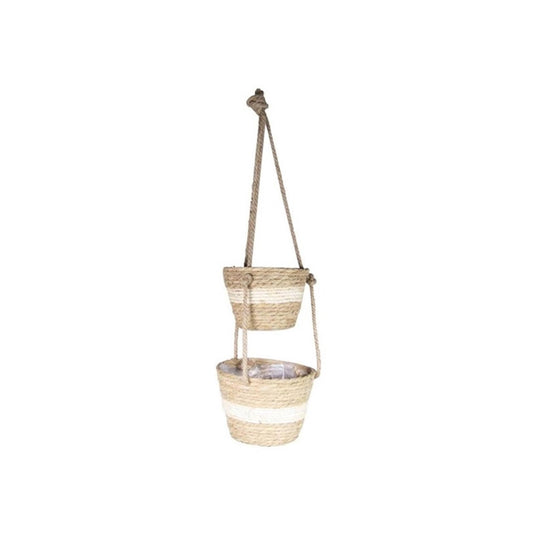 Bela arte manden hangend ã˜19xh14cm + ã˜22xh17cm totale hoogte 75cm met plastic liner
