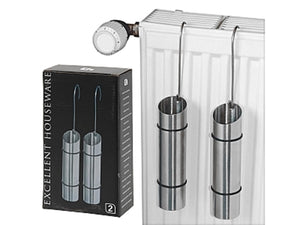 Excellent houseware waterverdampingsbakje rvs set a 2st. 20x5cm<br>