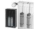 Excellent houseware waterverdamper rvs set a 2st. 20x5cm