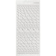 Stickers, harten, vel 10x23 cm, zilver, 1 vel