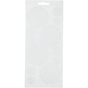 Https: www.cchobby.nl stickers-bloemen-vel-10x23-cm-wit-1-vel